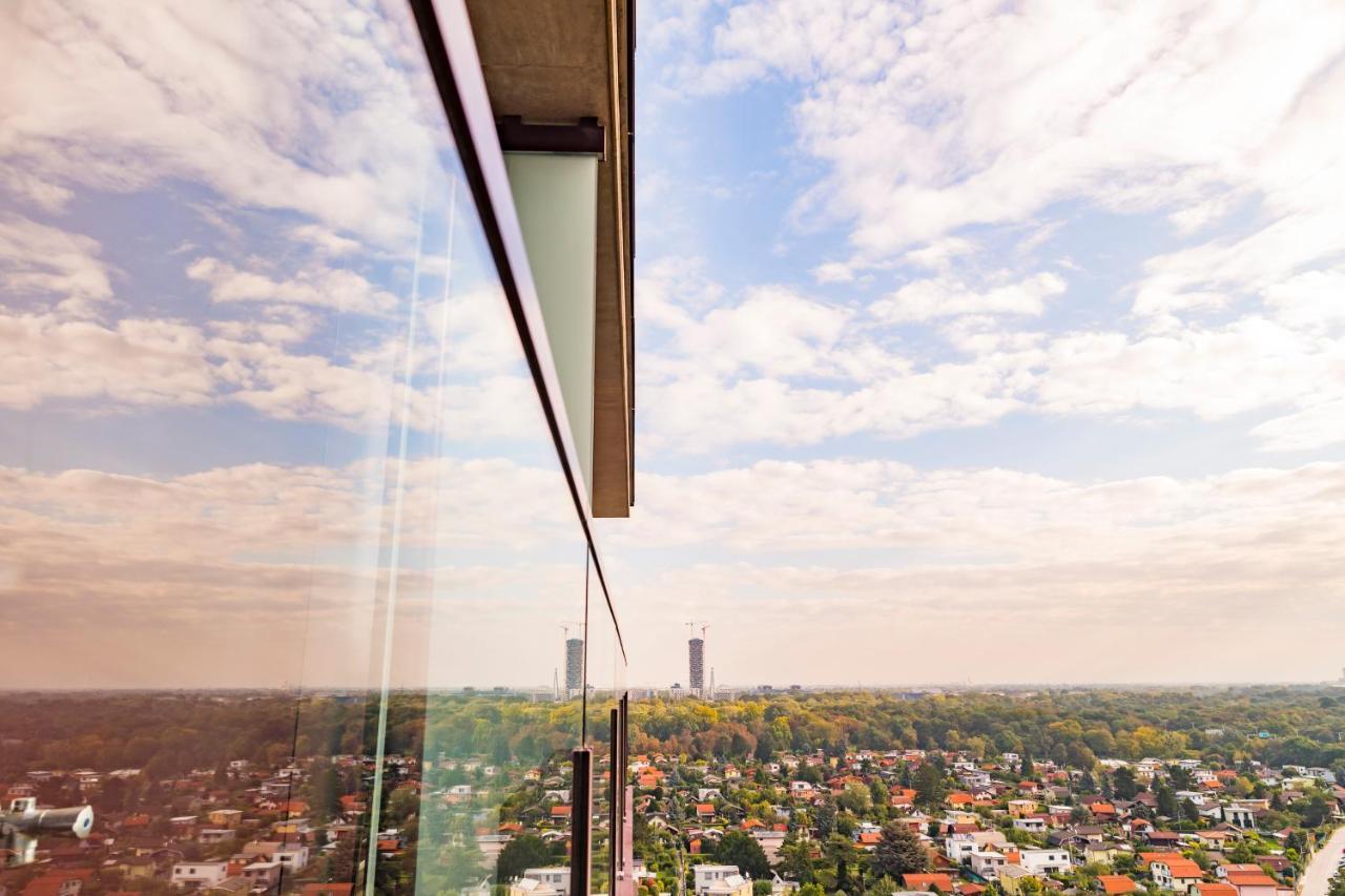 Triiiple Tower Dream Apartments With Rooftop-Summer-Pool Vídeň Exteriér fotografie